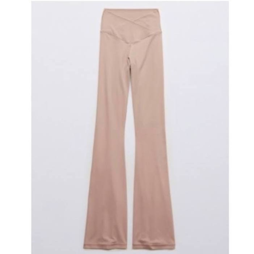 Aerie Crossover Flared Leggings